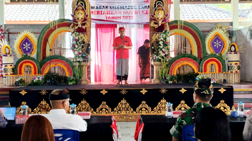 Semarak Selemadeg Barat Meriahkan HUT RI ke-80 Tahun 2025