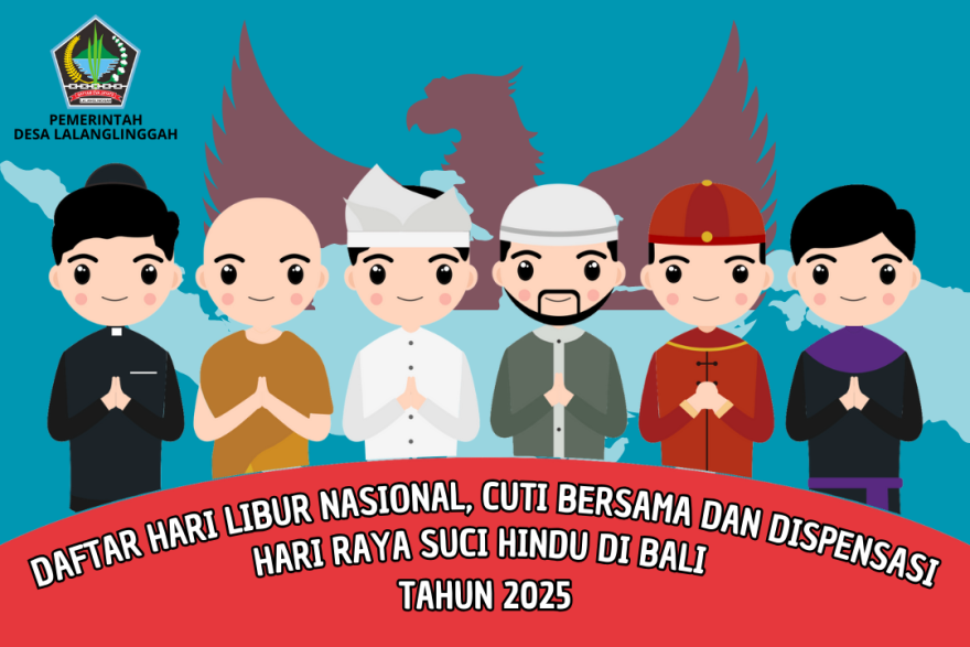 Daftar Hari Libur Nasional, Cuti Bersama dan Dispensasi Hari Raya Suci Hindu di Bali Tahun 2025