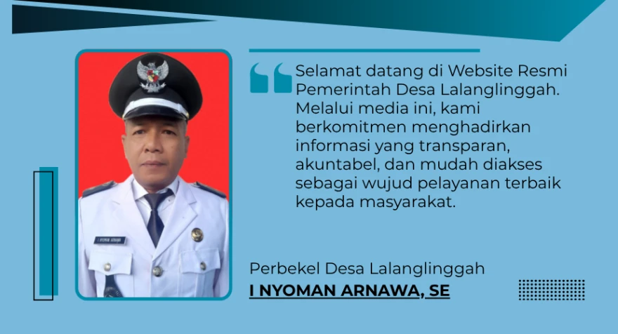 KUTIPAN SAMBUTAN PERBEKEL